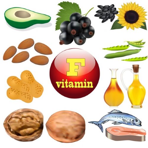 Витамин F с повышенным содержанием линоленовой кислоты  